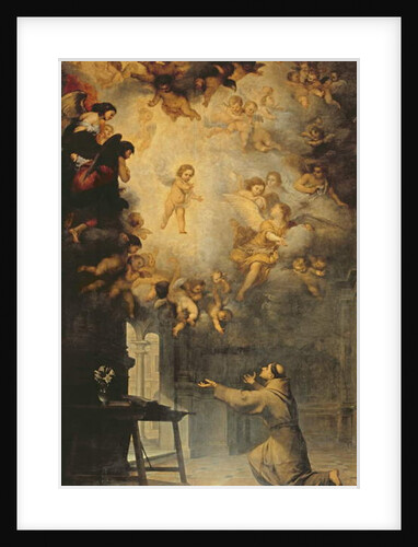 Vision of St. Anthony of Padua by Bartolome Esteban Murillo