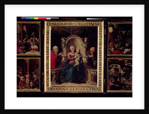 Triptych from the Capilla de las Reliquias by Spanish School