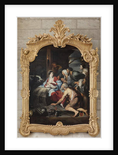 Adoration of the Shepherds by School French