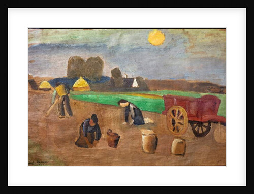 Potato Harvest, 1920 by Gustave de Smet