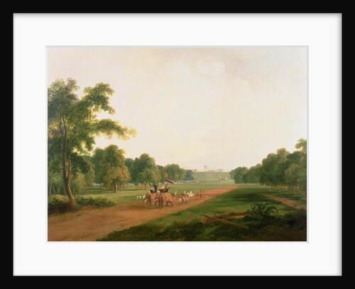 A Hunting Party in India by William Daniell