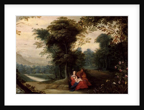 The Rest on the Flight into Egypt by Jan Brueghel