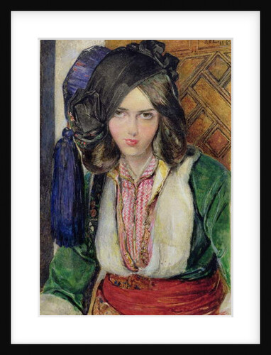 A Turkish Girl, 1863 by John Frederick Lewis