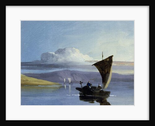 A Chinese Junk by George Chinnery