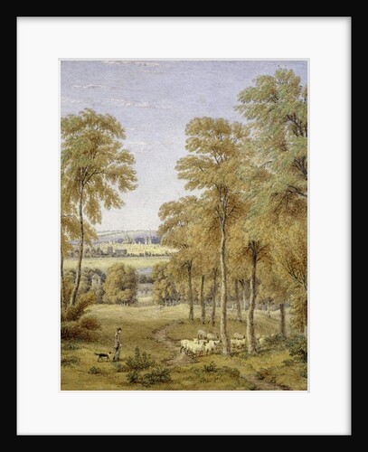 Oxford from Hinksey Ferry, 1852 by William Turner