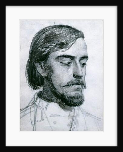 Study for the Head of Valentine, 1880 by William Holman Hunt
