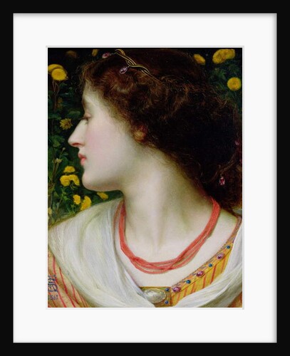 La Belle Isolde, 1862 by Anthony Frederick Augustus Sandys