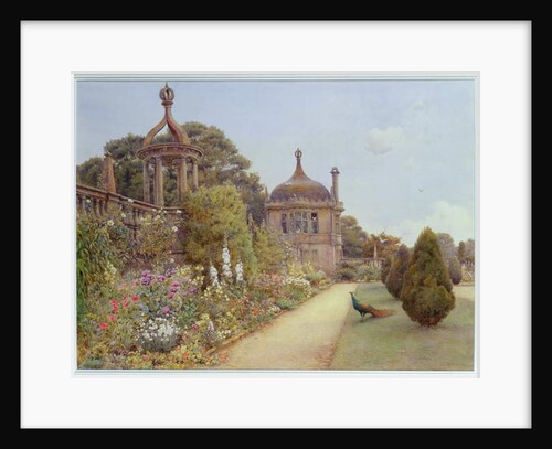 The Gardens at Montacute, Somerset, 1893 by Ernest Arthur Rowe