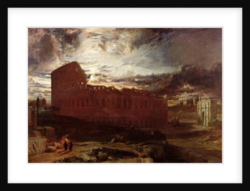 The Colosseum, Rome, 1860 by Frederick Lee Bridell
