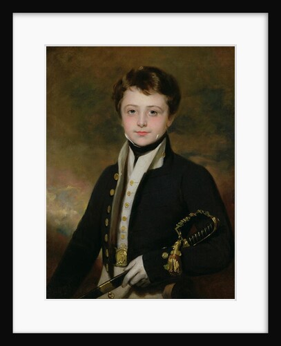 Portrait of a Midshipman by Martin Archer Shee