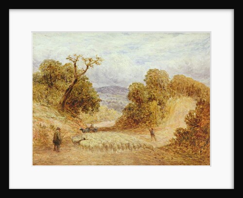 A Dusty Road, 1868 by John Linnell