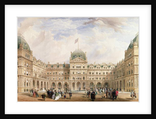 View of the Quadrangle of the New Liverpool Exchange by Thomas Wyatt Wyatt