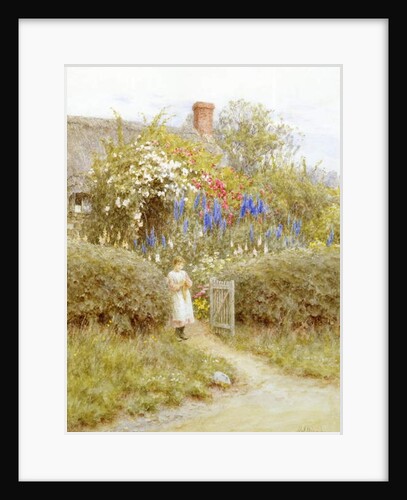 The Cottage Gate by Helen Allingham