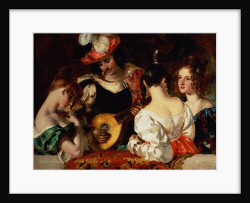 The Lute Player by William Etty