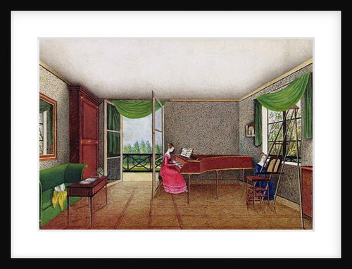 A Russian Interior by Micheline Blenarska