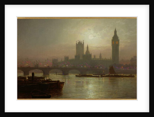 Westminster Bridge by Louis Grimshaw