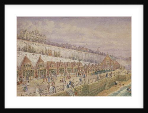 Projected design for a seaboating establishment and conservatory on the terraces below the Granville Hotel, Ramsgate by John Thomas Wimperis