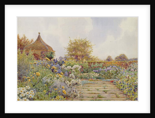The Gardens at Chequers Court, Buckinghamshire by Ernest Arthur Rowe
