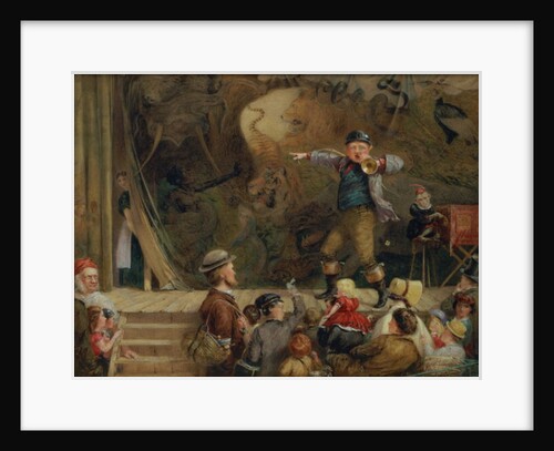 The Travelling Menagerie, 1872 by Frederick Piercy