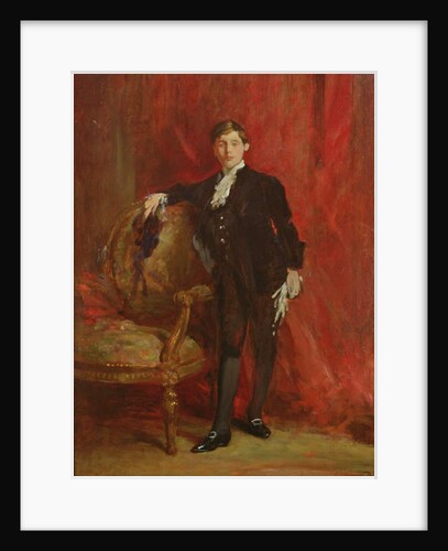 Lord Michelham dressed as a Pageboy, for the Coronation of George V, c.1910 by Samuel Luke Fildes