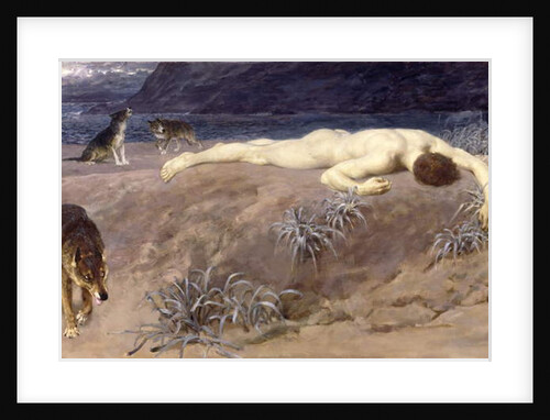 Dead Hector, 1892 by Briton Riviere