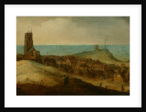 Egmond ann Zee by Claes Jacobsz. van der Heck