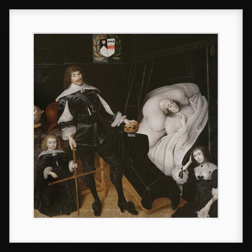 Sir Thomas Aston at the Deathbed of his Wife, 1635 by John Souch