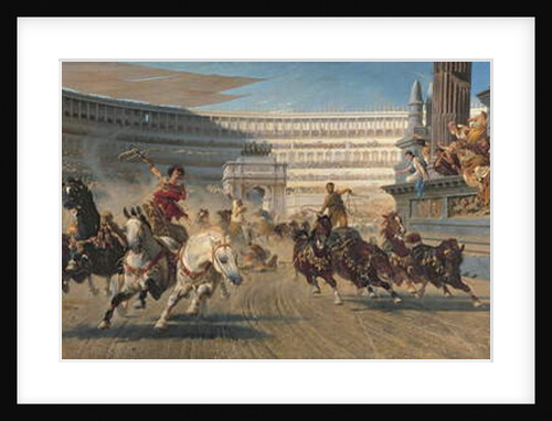 Le Chariot Race, c.1882 by Alexander von Wagner