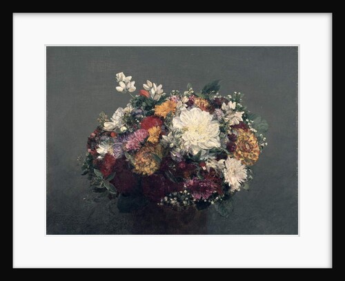 Flowers, 1872 by Theodore Fantin-Latour