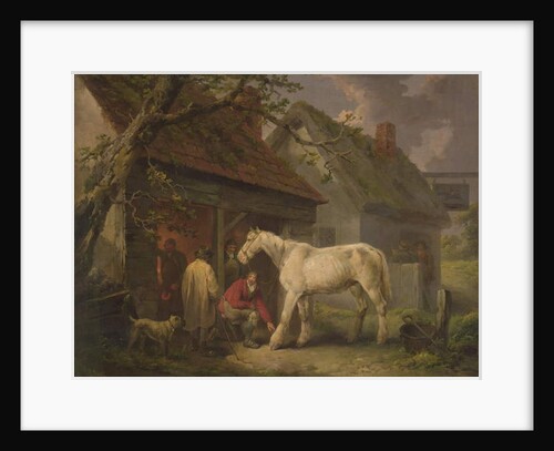 A Farrier's Shop 1793 by George Morland