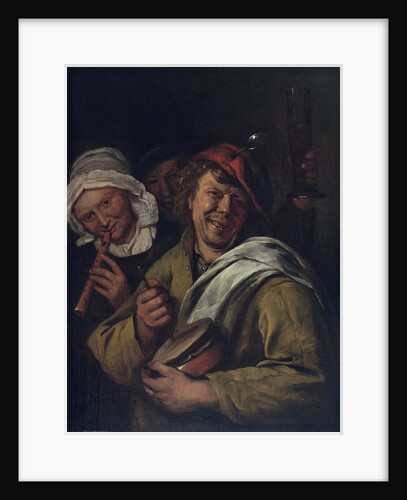The Rommelpot: Interior with Three Figures by Jan Havicksz. Steen