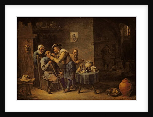 The Dentist, 1652 by David the Younger Teniers