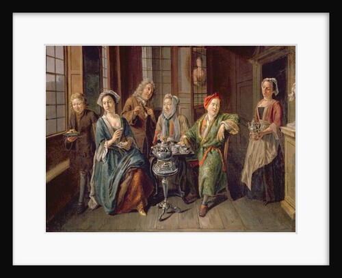 A Tea Party, c.1720 by Joseph van Aken