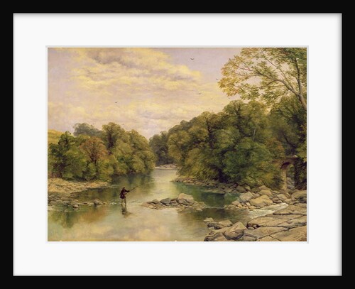 The River Tees at Rokeby, Yorkshire, c.1860 by Thomas Creswick