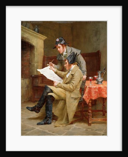 News of the Army, c.1900 by John Arthur Lomax