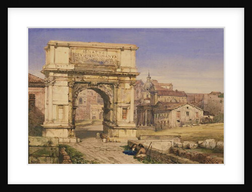 The Arch of Titus, Rome by William Wyld