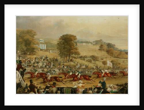 Heaton Park Races, Manchester by Francis Calcraft Turner