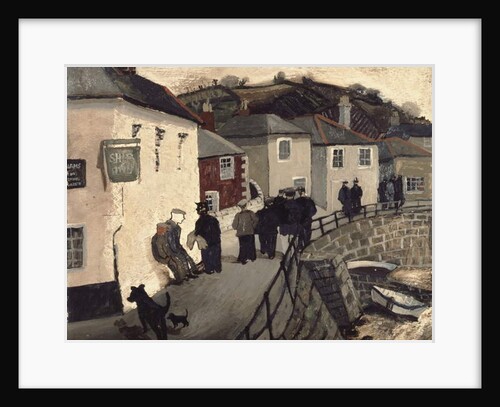 Ship Inn, Mousehole, 1930 by Christopher Wood