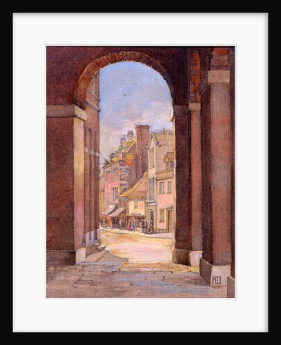 South Street, Port-Bredy, 1925 by Mary Elizabeth Dawson