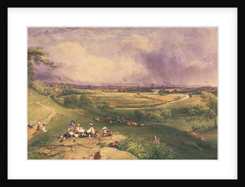 Manchester from the Cliff, Higher Broughton by William Wyld