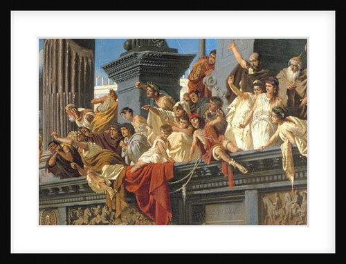 The Chariot Race, c.1882 by Alexander von Wagner