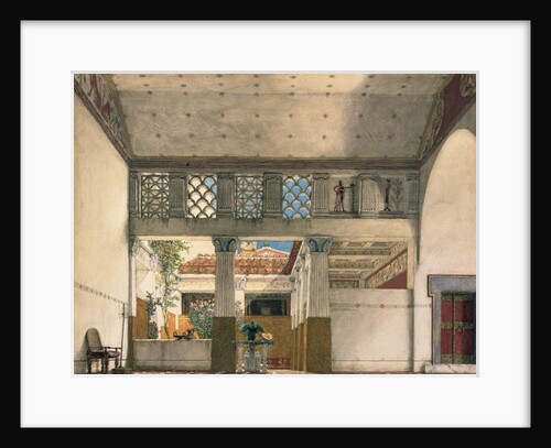 Interior of Gaius Marcius's House by Lawrence Alma-Tadema