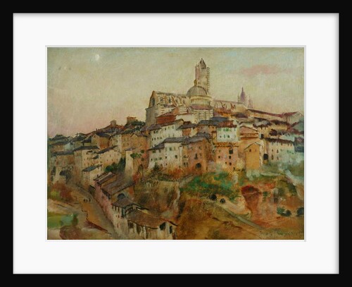 The Town of Siena by Annie Louisa Swynnerton