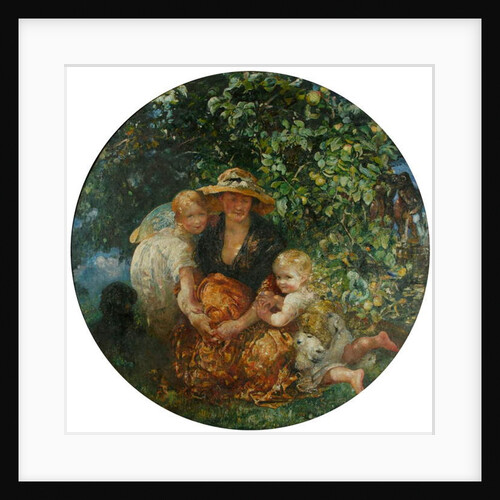 Mrs A Scott-Elliot and Children, 1912 by Annie Louisa Swynnerton