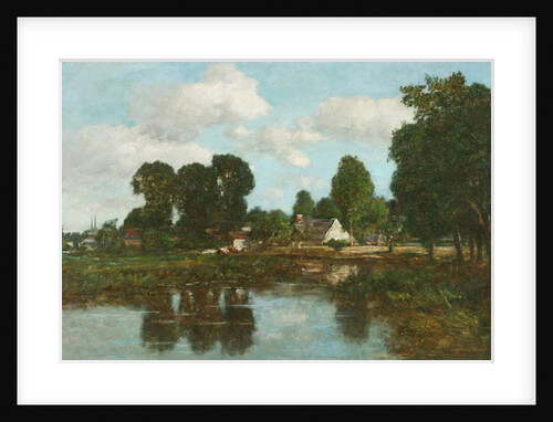 Pres de Quimper by Eugene Louis Boudin