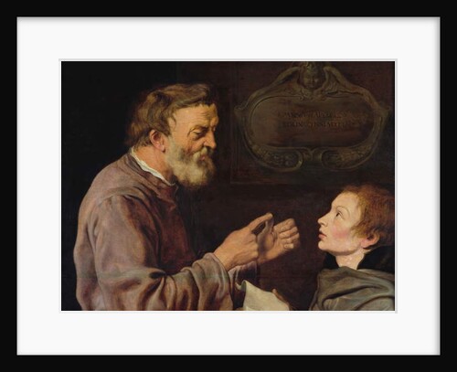 Master and Pupil, 1620 by Jacques II de Gheyn