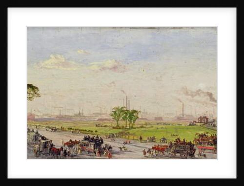 Manchester from Belle Vue, 1861 by George Danson