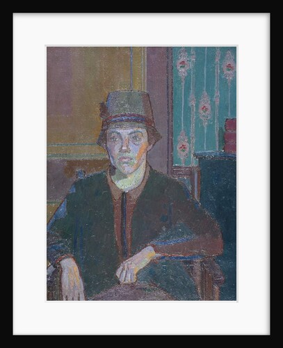 A lady by Harold Gilman