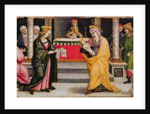 The Presentation in the Temple, c.1510 by Pietro (follower of) Perugino