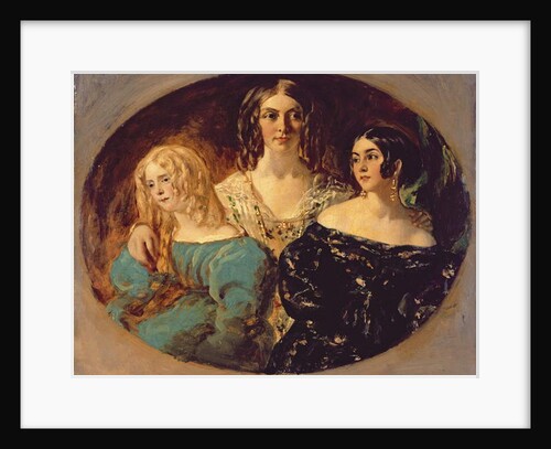 The Honourable Mrs. Caroline Norton and her Sisters, c.1847 by William Etty